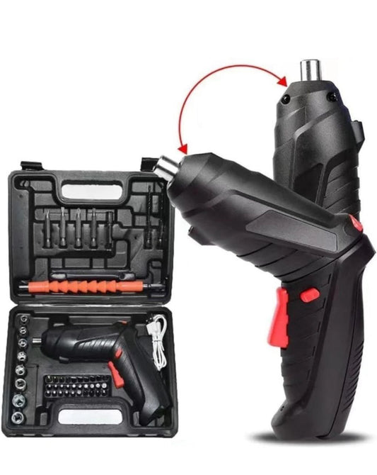 Portable Cordless USB Charging Mini Electric Screwdriver Automatic Screwdriver Hand Drill Wrench Electric Tools