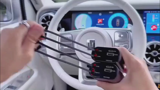 120 Volt Car Retractable Charger